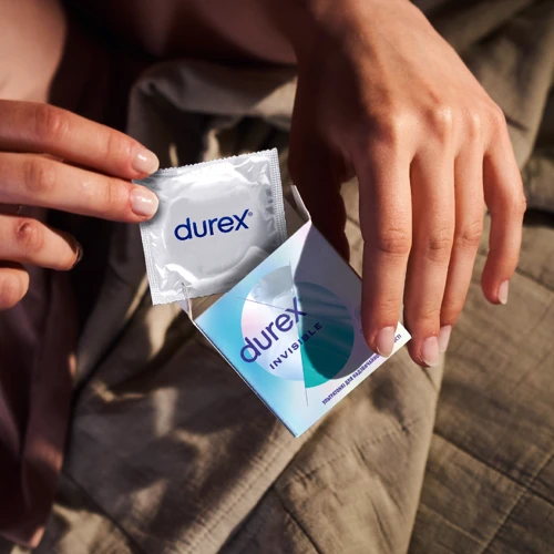 Презервативы латексные со смазкой DUREX № 3 INVISIBLE (ультратонкие)