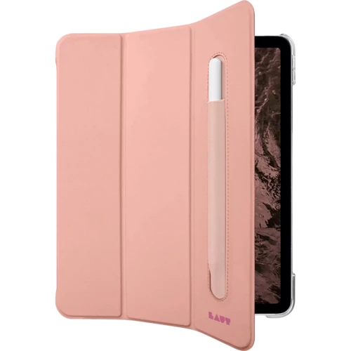 Аксессуар для iPad LAUT Huex Folio with Apple Pencil Pink (L_IPP21L_HP_P) for iPad Pro 12.9" (2021-2022): Материал поликарбонат