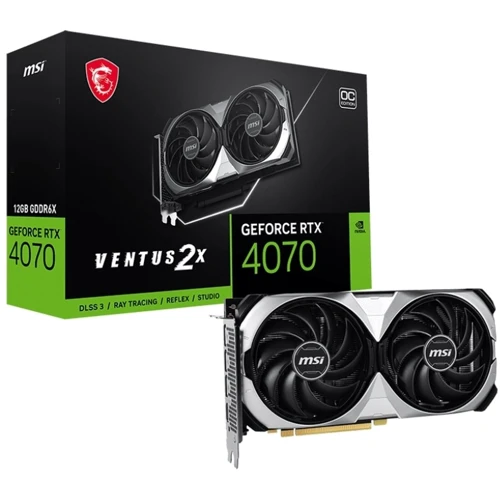 Видеокарта MSI (GeForce RTX 4070 VENTUS 2X E 12G OC)