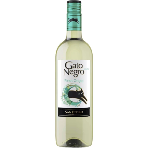 Вино Pinot Grigio Gato Negro белое сухое San Pedro 0.75л (PRA7798141874965)
