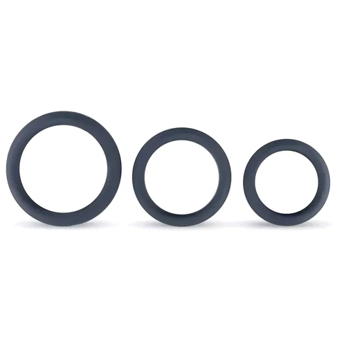 Набор эрекционных колец Boners 3 Ring kit (flat rings)