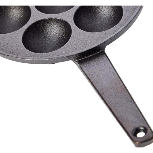 Сковорода для датских панкейков Kitchen Craft 20 см (KCDANPAN): Материал ручки Чугун
