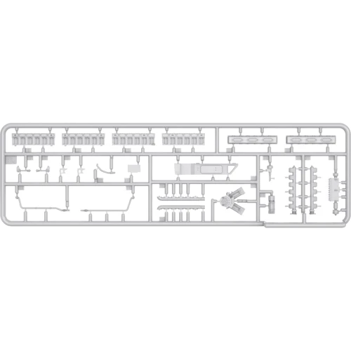 Сборная модель MiniArt MA37025 V-55 Двигатель: Тип модели аксессуары