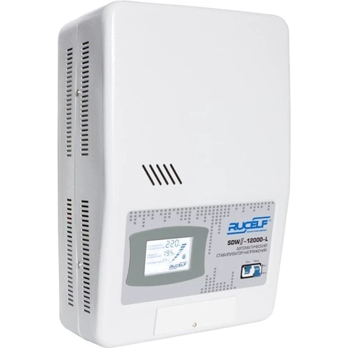 Стабилизатор напряжения RUCELF SRW II-12000-L PRO: Тип релейный