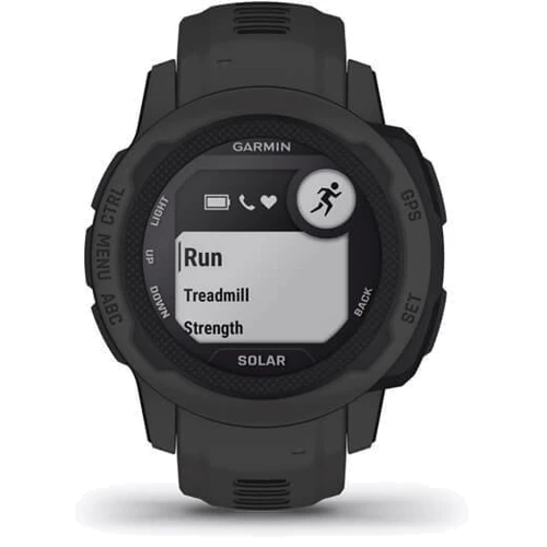 Смарт-часы Garmin Instinct 2S Solar Graphite (010-02564-00): Интерфейсы подключения Bluetooth , ANT +
