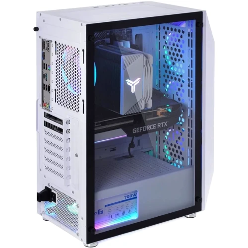 Персональный компьютер (ПК) ARTLINE Gaming X68WHITE Windows 11 Home (X68WHITEv33Win): Видеокартка GeForce RTX 4070 12GB