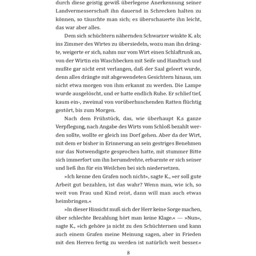 Franz Kafka: Das Schloß: Жанр Домашнее чтение