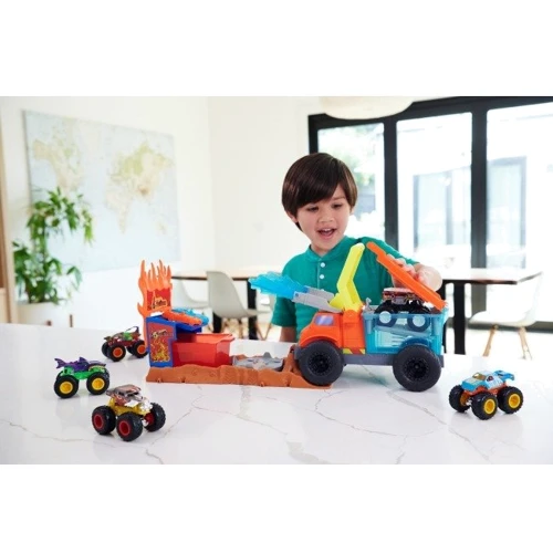 Игровой набор Hot Wheels Изменения цвета Monster Truck Пожарное спасение (HPN73): Производитель Hot Wheels