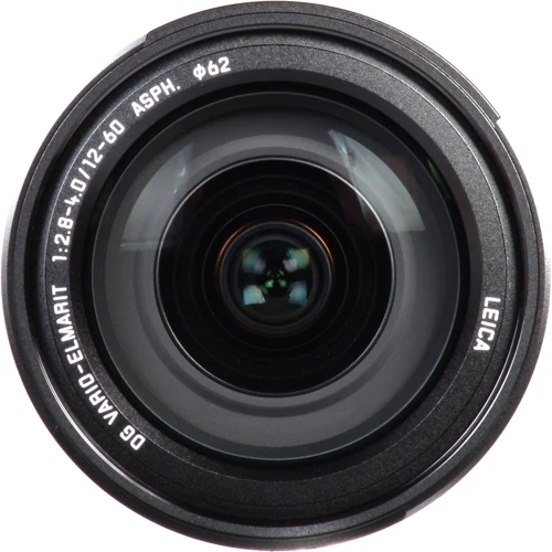 Об'єктив для фотоапарата Panasonic H-ES12060E 12-60mm f/2.8-4 Leica DG Vario-Elmarit ASPH. POWER O.I.S. UA: Діафрагма при мін./макс. фокусній відстані F2.8 - F4.0