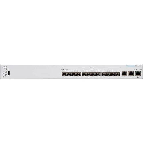 Сетевой коммутатор Cisco CBS350-12XS-EU: Порты только Gigabit Ethernet (10/100/1000)