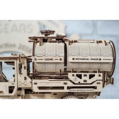 Механический 3D пазл UGEARS "Автоцистерна" (70021): Количество фрагментов, шт 594