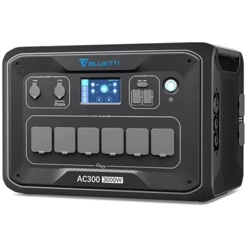 Домашняя батарея Bluetti 3000W Home Battery Backup (AC300+B300): Максимальная мощность нагрузки 3000