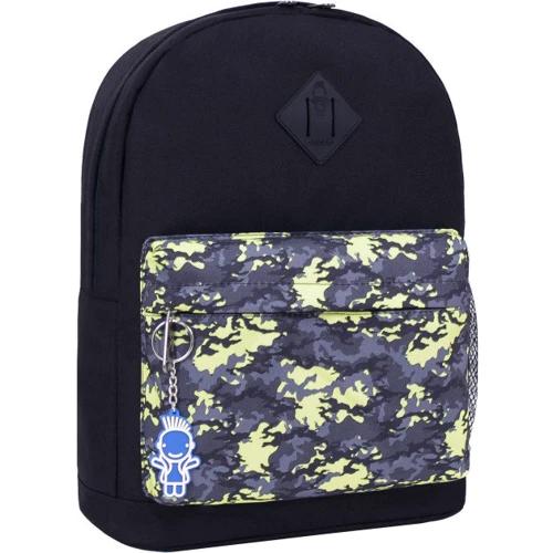 Рюкзак Bagland Молодіжний W / R 17 л. чорний 454 (00533662)
