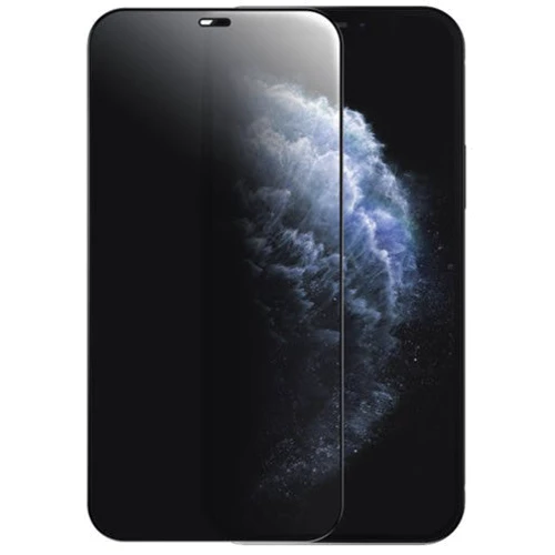 Захисне скло для iPhone ZK Premium Tempered Glass Anti-spy Black for iPhone 12 mini