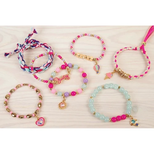 Набір для створення шарм-браслетів із кристалами Swarovski Make it Real Juicy Couture Сонячне сяйво