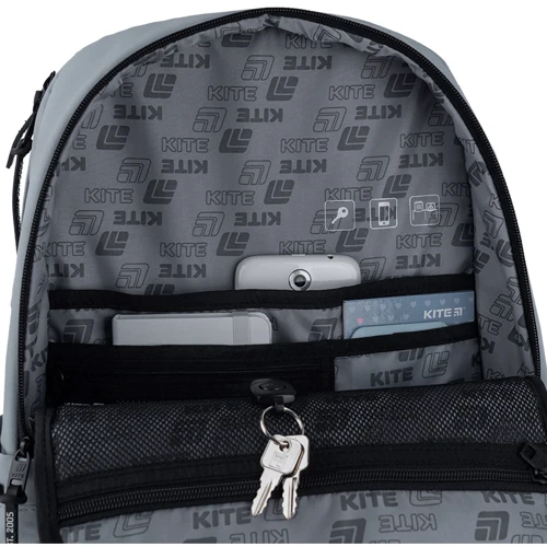 Рюкзак Kite K25-2721L-3 Education Teens 2721L-3: Спинка Ортопедическая (анатомическая)