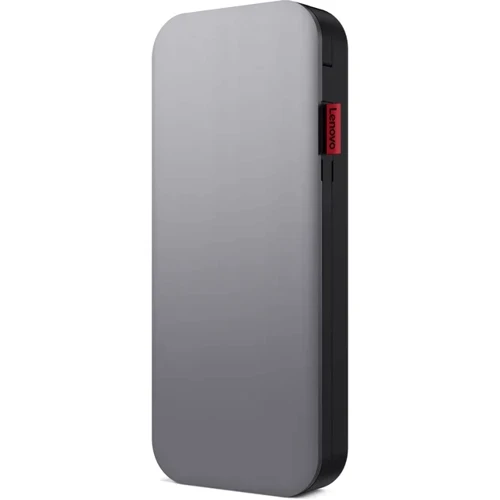 Внешний аккумулятор Lenovo Power Bank 20000mAh Go USB-C Laptop 65W Grey (40ALLG2WWW): Встроенный кабель USB Type-C