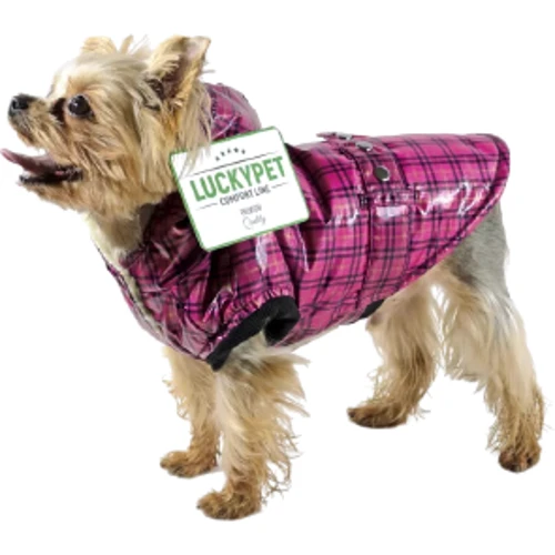 Жилет Lucky Pet Живчик №4 малиновий 3XL 51х78 см (483056): Розмір тваринного Большие