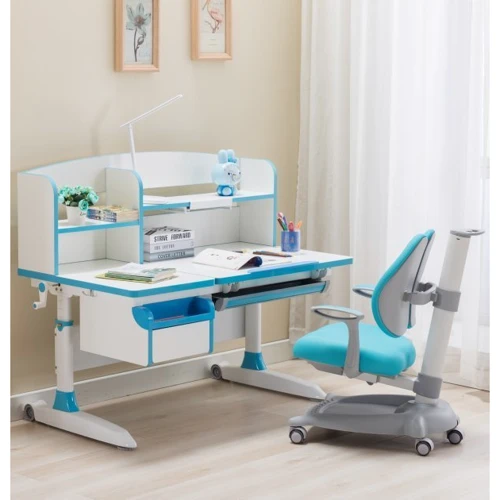 Парта GT Racer DS-1703 Blue: Ширина, см 65