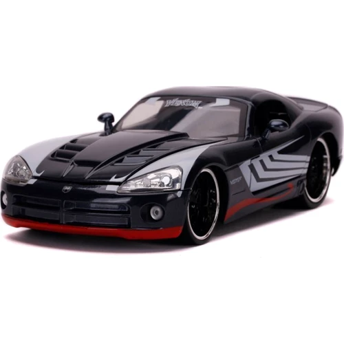 Машина Jada Spider-Man Dodge Viper SRT10 2008 з фігуркою Венома 1:24 (253225015): Серія Marvel