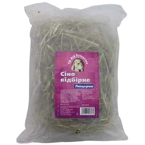Корм Мій пухнастик Сено люцерни добірне 450 г (2000981056230)