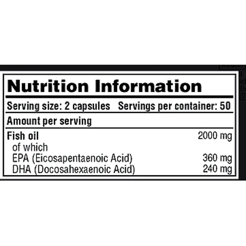 Galvanize Nutrition Omega 3 100 caps: Пол Унисекс