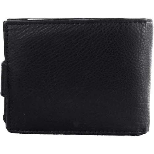 Мужское портмоне DNK Leather черное (DNKN035L-CCF-black): Формат кошелька Вертикальный