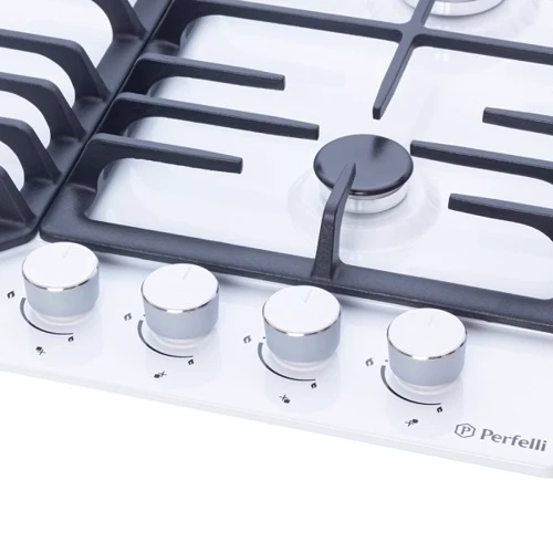 Варочная поверхность газовая Perfelli HGM 61494 WH фото 5