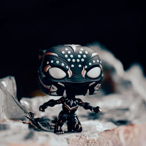 Игровая фигурка Funko Pop! серии Черная пантера: Ваканда навсегда - Черная пантера (66718): Пол Унисекс