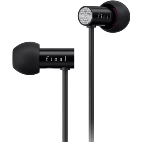 Наушники Final Audio E2000 Black (90403737): Тип конструкции вакуумные