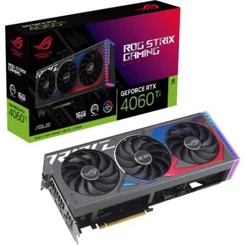 Видеокарта ASUS ROG Strix GeForce RTX 4060 Ti Advanced Edition 16GB GDDR6 (ROG-STRIX-RTX4060TI-A16G-GAMING): Интерфейс PCI Express 4.0 x8