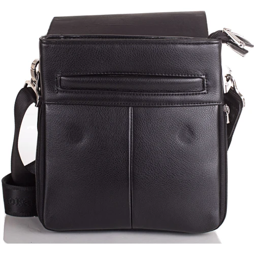 Мужская сумка планшет Bonis черная (SHIS8288-black): Фактура Матовая, Зернистая