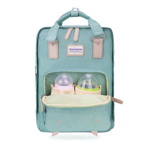 Рюкзак для мами Sunveno Diaper Bag Classic Green (NB26078.CLG)
