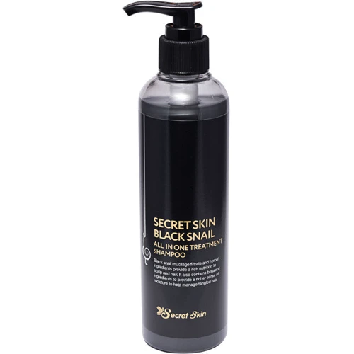Secret Skin Black Snail All In One Treatment Shampoo Шампунь-Бальзам для волосся з муцином чорної равлики 250 ml
