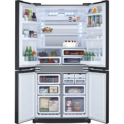 Холодильник Side-by-Side SHARP SJ-EX820F2SL: Керування электронное