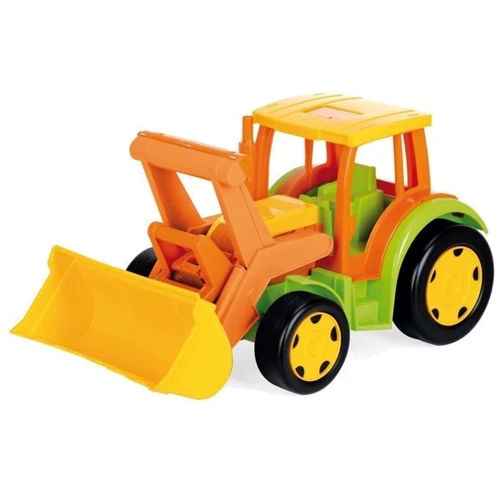 Большой игрушечный трактор Wader Гигант с ковшом 60 см (66005)