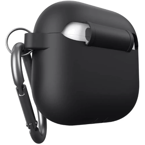 Чехол KeyBudz Elevate Series Keychain Black (AP4_S8_BLK) for Apple AirPods 4 фото 2