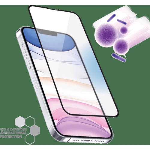 Защитное стекло для iPhone Cutana Tempered Glass Antibacterial Full Coverage Black for iPhone 14 Plus | 13 Pro Max: Тип защиты экрана на экран