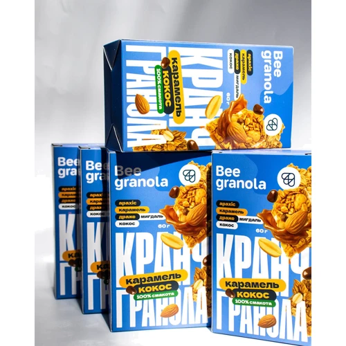 Кранч гранолу Bee Granola карамель-кокос 60 г