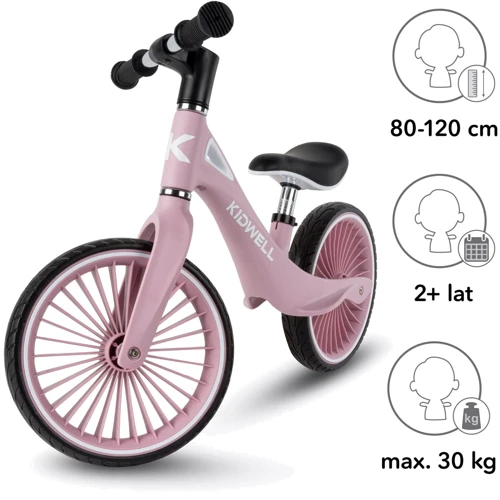 Беговел Kidwell NIX Pink (Hnrt_4897): Колеса литые