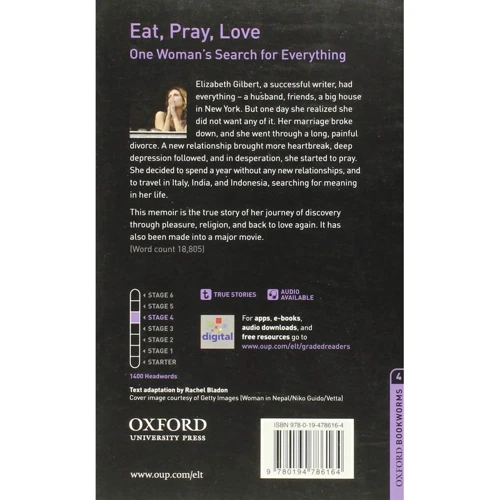 Bookworms 4: Elizabeth Gilbert: Eat, Pray, Love: Производитель Oxford University Press