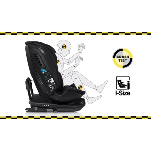 Автокресло Lionelo Bastiaan RWF i-Size Black Carbon фото 8