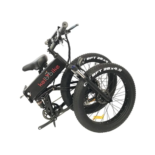 Электровелосипед фэтбайк Kelb.Bike E-1911WS-26 500W, 48V 26" Черный фото 3