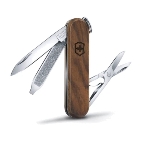 Мультитул Victorinox Classic SD Wood 58мм/6функций/орех (0.6221.63B1): Тип мини-мультитул