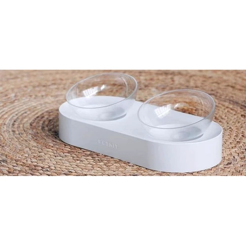 Миска для животных Xiaomi PETKIT 15 Adjustable Double Bowl White фото 3