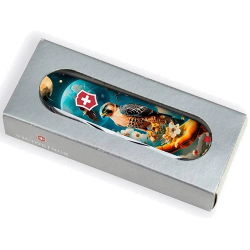 Мультитул Victorinox CLIMBER UKRAINE Сокіл-захисник (Vx13703.3_T3210pw): Количество функций 14