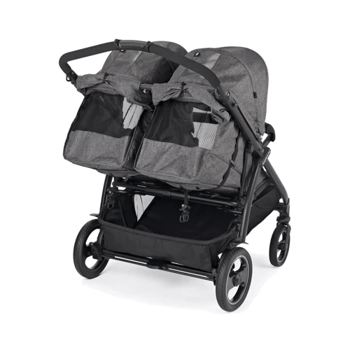 Коляска Peg-Perego Book for Two Quarz серая (IP05280000GL53): Пол ребенка Унисекс