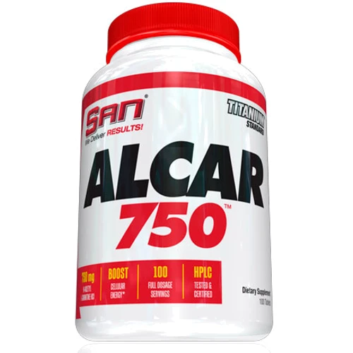 Жиросжигатель SAN Alcar 750 Acetyl-L-Carnitine 100 таблеток