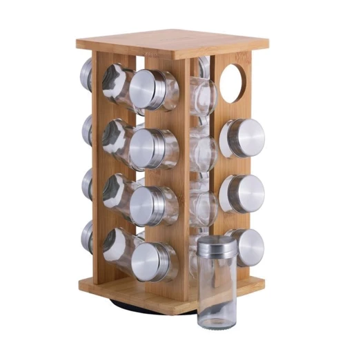 Набір для спецій Kamille на підставці 17 шт. (KM-7042): Тип Набір для спецій на підставці