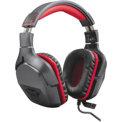 Наушники Trust GXT 344 Creon Gaming Headset: Тип конструкции полноразмерные
